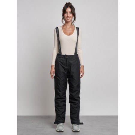 Semi -combinezone ski insulated female winter, size 48, black color