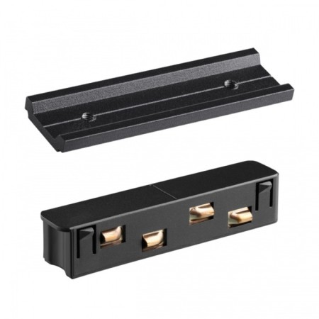 The connector with the current novotech. Flum, 19.3x83x18 mm, black color