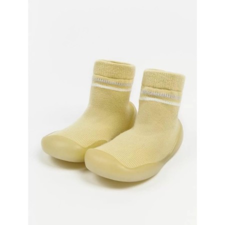 Boots-knees children's First STEP with a breathing sole, size 23, color yellow-1
