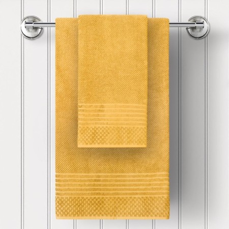 Tmachry Guten Morgen Mustard, 400 gr, size 70x130 cm, yellow color