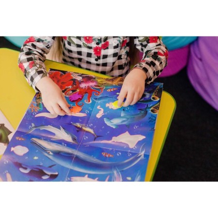 Activity a book with stickers and growing toys "Ocean", 12 p.-9