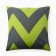 Pillowcase "Ethel" Green Chevron 70*70, 100% cotton, Poplin, 125 g/m2