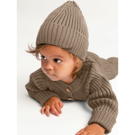Cathedral Knitted demi-season, Pure Love Tot, size 46-48, brown color-1