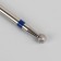 Diamond cutzes for manicure "ball", medium grain, 2.5 mm, in a plastic case