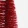 New Year's decor "Christmas tree in red color with sparkles" 8 × 8 × 15 cm