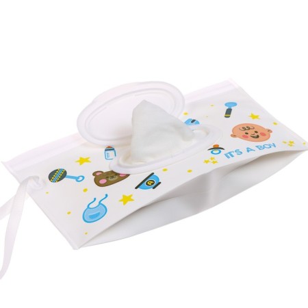 Container for napkins with a loophole "Stroller", color mix-3