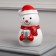 LED figure "Snowman" 9 × 20 × 9 cm, plastic, batteries Lr44x3, glow warm white