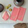 Set of napkins "Sound", size 38x38 cm, 3 pcs