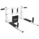 Horizontal bar “Prof”, with a coup, white color