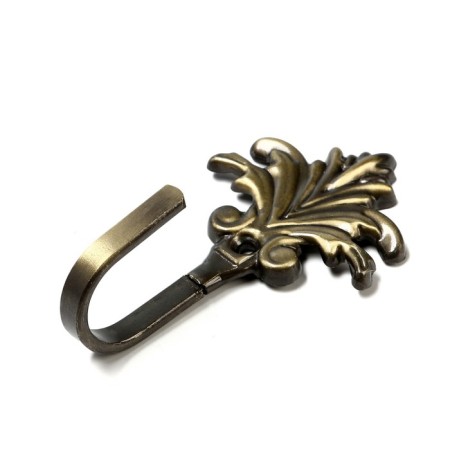 Hook for curtains ks010, one -rod, bronze color-9