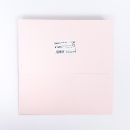 Gift package, craft, with a window, "pink", 20 x 20 x 20 cm-3