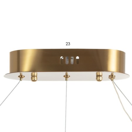 Luer with DPD "Boges" LED 132W 3000-6000K gold 98x14x5 cm Bayerlux-5