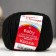 Yarn "baby" 20% wool, 80% acrylic 135m/50g (02-black)