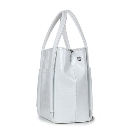 Female bag, artificial leather, cm, milk-3