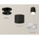 Ambrella Light Acrylic lamp, XS7511064, MR16 GU5.3 LED 10 watts, black sand, black, white matte