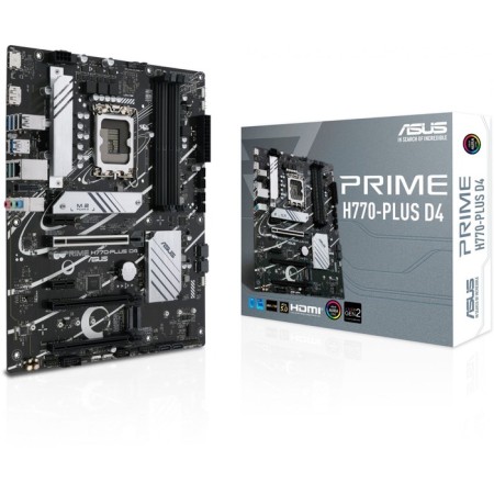 The ASUS Prime H770-Plus D4 SOC-1700 Intel H770 4XDDR4 ATX AC`97 8ch (7.1) 2.5G 10044-4