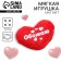 Magnet "I love", heart