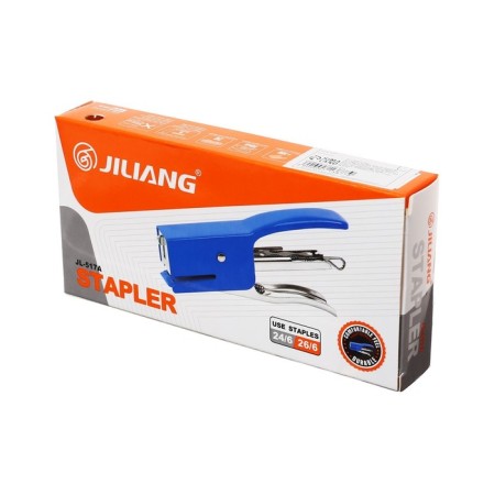 Stapler Plaire No. 24/6 to 20 sheets, 24/6 brackets, for sewing on weight, steel, mix-5