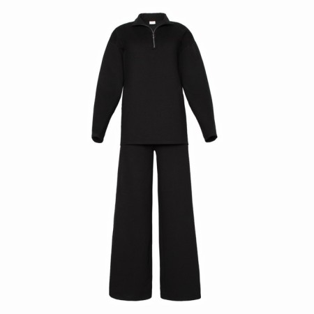Costume (jumper, trousers) minku: casual collection color black, size 42-4
