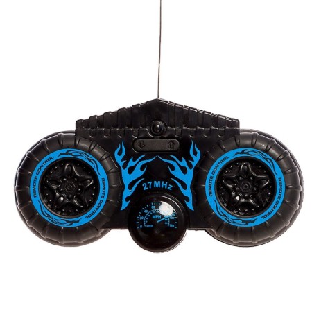 Radio -controlled jeep "racer", works on batteries, yellow color-3