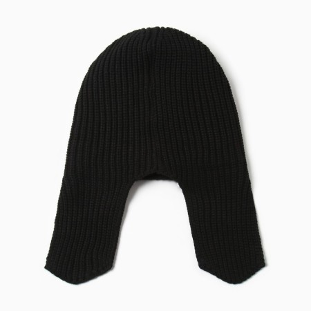 Minaku earflap, rr 56-58, black color-2