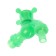 Water bristal tap zein, with a fitting, with a crossbar, pp, green