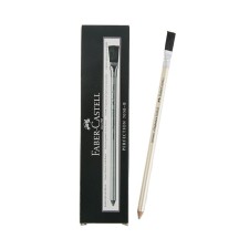 Eraser-pencil, Faber-Castell Perfection 7058 B for retouching and accurate erasing mascara and ink, with a brush