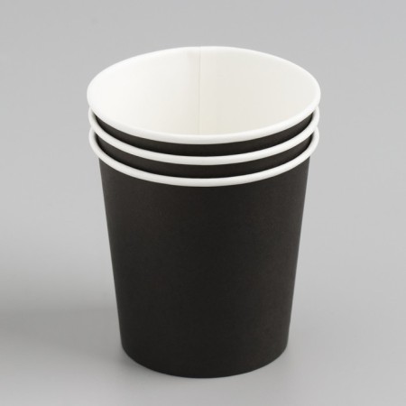 Paper glass "Black" 100 ml-1