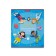Notebook for recording foreign words, 48 ​​sheets in the Erichkrause Friendship cage, three columns: word, transcription, translation, mix