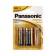 Battery Alkalin Panasonic Alkaline Power, AA, LR6-4BL, 1.5V, blister, 4 pcs.