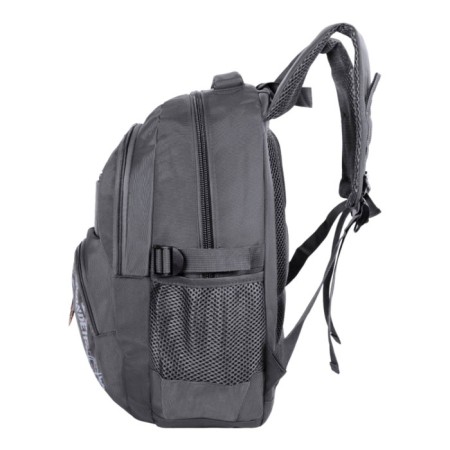 Youth backpack 40 x 28 x 14 cm, ergonomic back, Monkking, W201 Gray-1