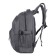 Youth backpack 40 x 28 x 14 cm, ergonomic back, Monkking, W201 Gray