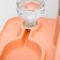 Complex: feed container 38x22x34 cm (1.5 kg), removable bowl and drinker, peach