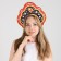 Carnival kokoshnik "Russian beauty" from felt, with application