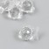 Decor for creativity plastic "Crystal" transparent set 25 grams 2x3.1x2.6 cm