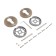 ALLUR ART Collection ET-R2 MAB (7230) decorative lining, matte bronze color