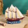 Souvenir ship "Sailor" 9*9cm