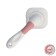 Bulletin Zooone Aesthetics, with a rotary pen, small, white-pink
