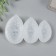 Mold Silicon "Cedar cones" 3 items 9x5.5x1.5 cm