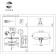 Ceiling Ceiling ST LUCE. SL1353.102.03. Nettuno. 3x60 watts, E14, 55x55x50 cm, chromium color