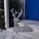 LED figure "Noble deer" 80 × 76 × 30 cm, acrylic, 176 LED, 8 modes, 24 V, glow of white
