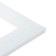 Frame for paintings (mirrors) 50 x 50 x 2.6 cm, wood, berta, white