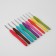 Knitting set, 35 items, in a pencil case, 20 × 10.5 × 4 cm, pink color