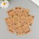 Cartoed Cardboard "Hand May", craft, set of 10 pcs (5 types) 4x6 cm