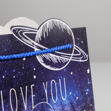 Gift package, packaging, "I love you", 25 x 26 x 10 cm-2