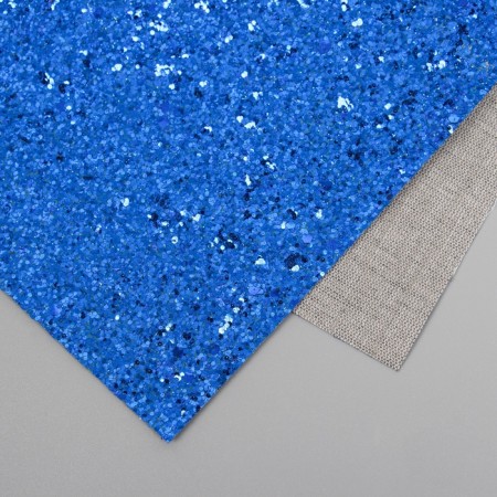 Liszt for creativity claims. Kozh "Large sparkles" Dark blue sheet 33x20 cm thick 0.84 mm