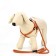 Set "braid", fluorescent, leash 115 x 1 cm, og 32-48 x 1.5 cm, orange