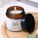 Aromatic candle in the jar "fell santo", owl wax, 88 g