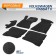 Autoflex Business salon for Volkswagen Passat V (B5) 1996-2005, textiles, graphite, 6 parts