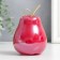 Souvenir ceramics, metal "pear pearl with a twig" mix 7.5x7.5x13.5 cm